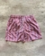 Short baño rayas rosa