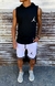 musculosa con capucha jordan black