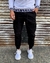 Joggers New cargo con cierre Black