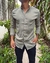 Camisa algodón verde oliva