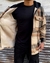 camisaco Bayer con capucha brown oversize - comprar online