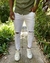 Jeans Joel chupin White