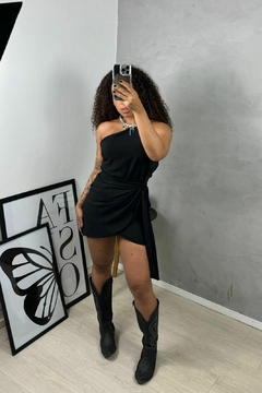 Vestido Camila preto