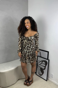 Vestido Yasmin crepe - JTou