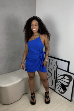 Vestido Camila Azul bic