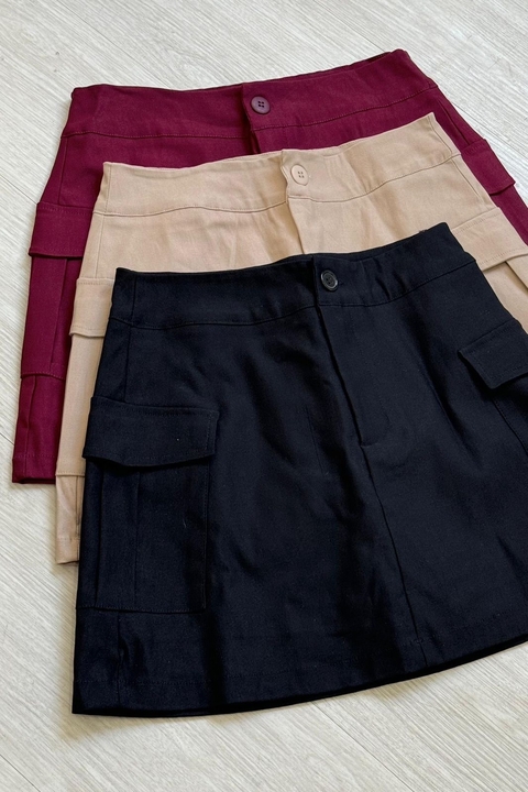 Short saia cargo bengaline