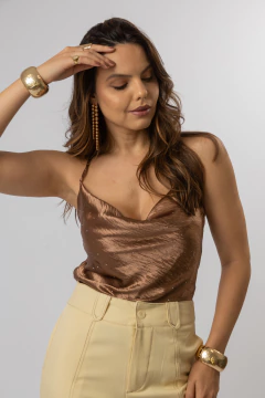 REGATA ACETINADA JORDANA - loja online