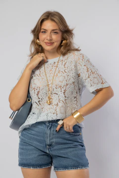 T-SHIRT RENDA CHIARA - loja online