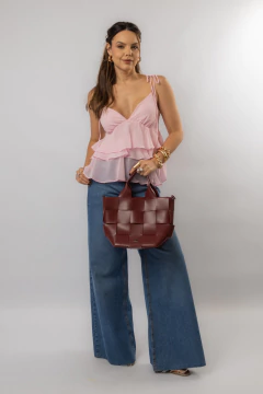 MAXI PANTALONA JEANS - Flor de Cacto Concept