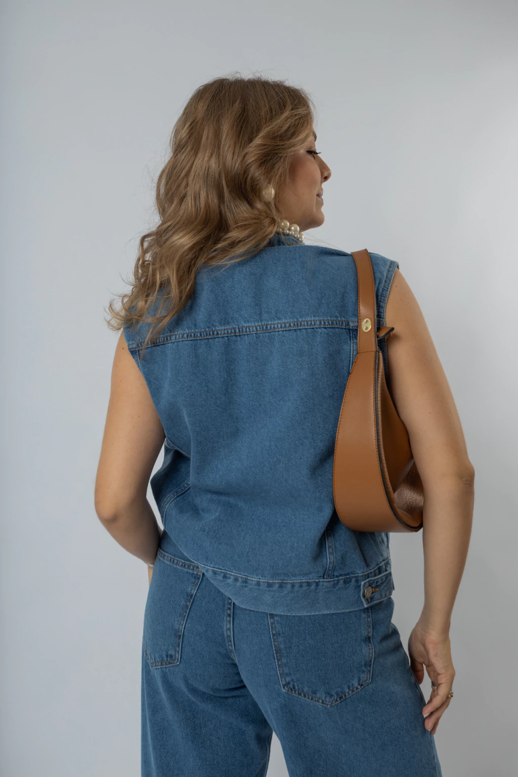 バッグ mariya Bolsa Mari sintética elegante alça removível versátil