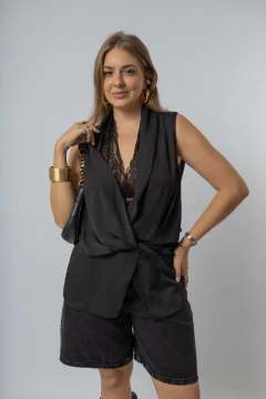 BLUSA RENDA LU ALONGADA na internet