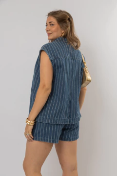 COLETE LISTRADO MARIA - Flor de Cacto Concept