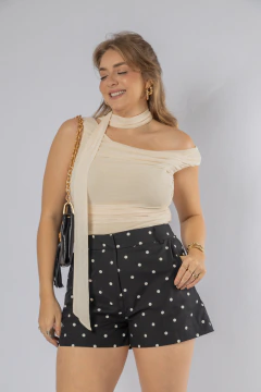 SHORTS POÁ MANUELA - Flor de Cacto Concept
