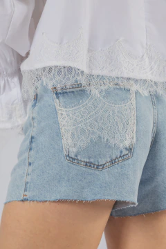 SHORTS JEANS RENDA - comprar online