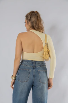 BODY POLIAMIDA ASSIMÉTRICO - loja online