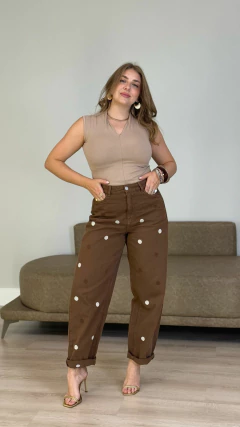 CALÇA POÁ BORDADA - loja online