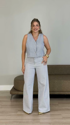 PANTALONA LISTRADA GRETA - loja online