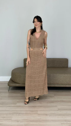 VESTIDO TRICÔ FLORA