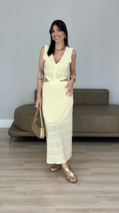 VESTIDO TRICÔ FLORA - comprar online