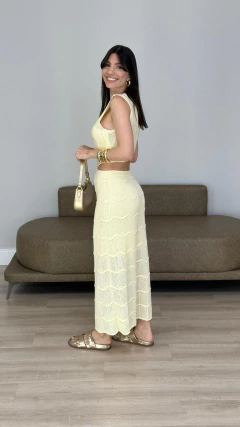 VESTIDO TRICÔ FLORA - loja online