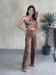 WIDE LEG RESINADA LIVIA na internet