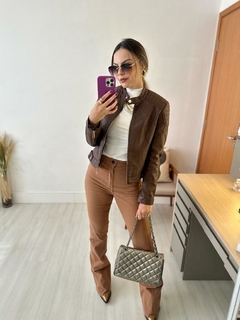 CALÇA SARJA LIS - Flor de Cacto Concept