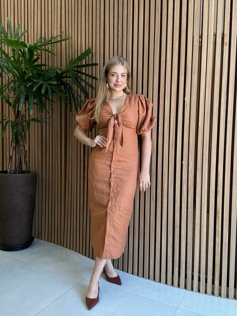 VESTIDO LINHO FERNANDA