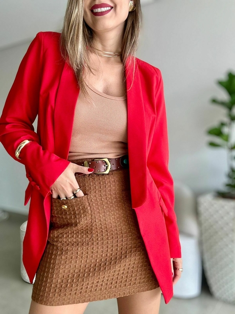 SAIA CURTA TWEED