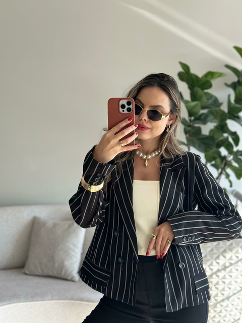 BLAZER RISCA DE GIZ VERA