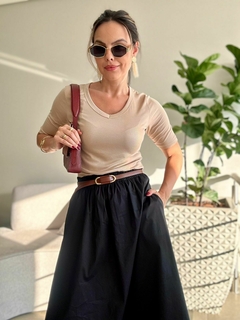 BLUSA BASIC GOLA V - comprar online