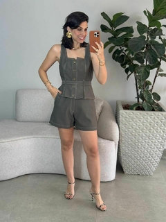 SHORTS SAMIA - Flor de Cacto Concept