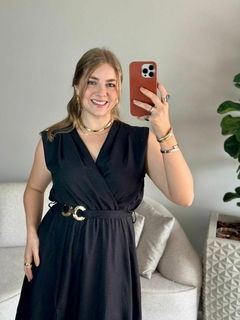 VESTIDO ESTER COM CINTO na internet