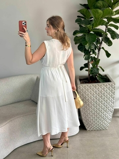 VESTIDO ESTER COM CINTO - loja online