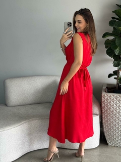 VESTIDO ESTER COM CINTO - loja online