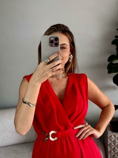 VESTIDO ESTER COM CINTO