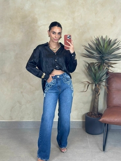 WIDE LEG JEANS MAITÊ - loja online