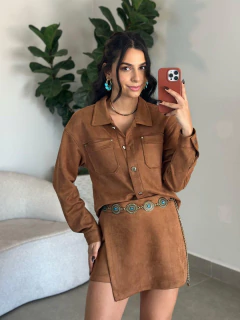 SHORTS SAIA SUEDE LARI - loja online