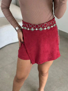 SHORTS SAIA SUEDE LARI - loja online