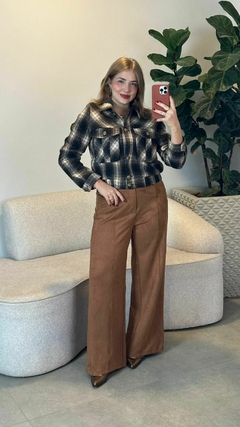 WIDE LEG SUEDE LARI - Flor de Cacto Concept