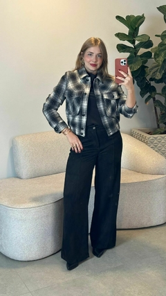 WIDE LEG SUEDE LARI