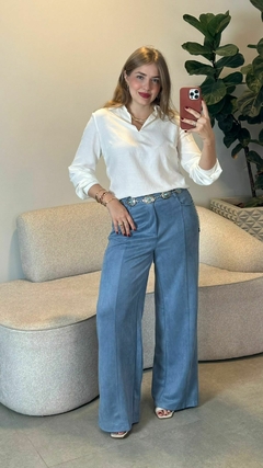 WIDE LEG SUEDE LARI na internet