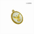 Kit 4 Peças - Pingente Medalha Pomba com Resina EF42925 - comprar online