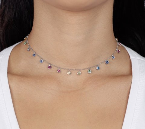 Choker rainbow