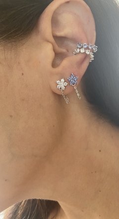 Brinco florzinha tanzanita na internet