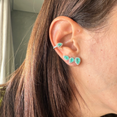 Earcuff tri gotas colombiana na internet