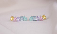 Earcuff rainbow candy colors - comprar online