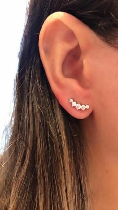 Earcuff mini Moissanite 5 mm - comprar online