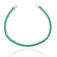 Pulseira riviera esmeralda