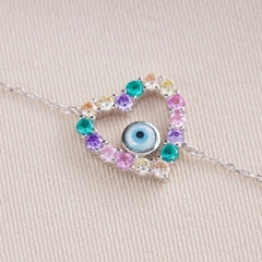 Pulseira Heart rainbow