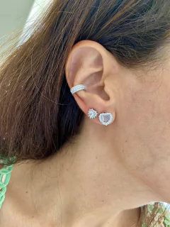 Brinco coração baguetes na internet